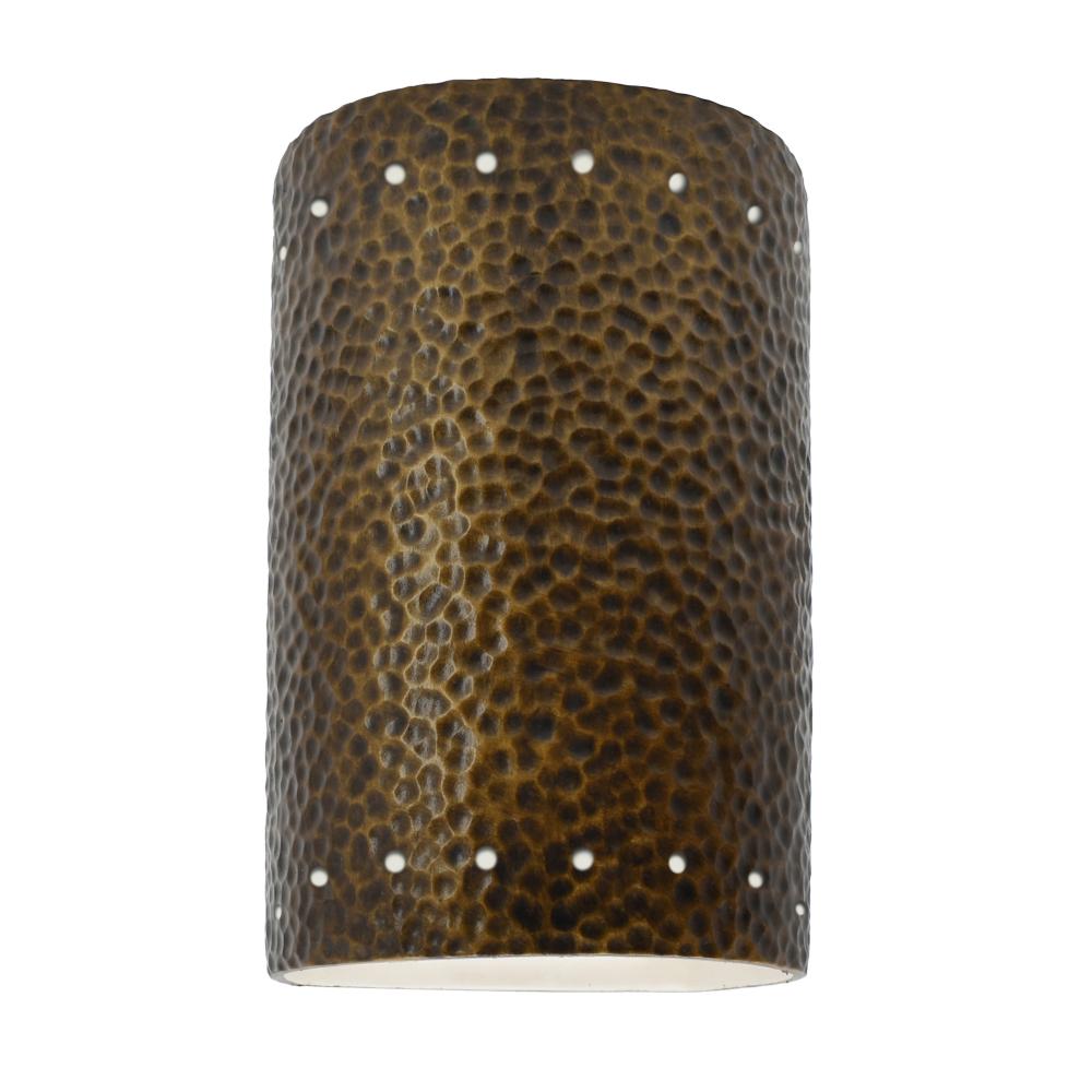 Small Cylinder w/ Perfs - Closed Top - LED