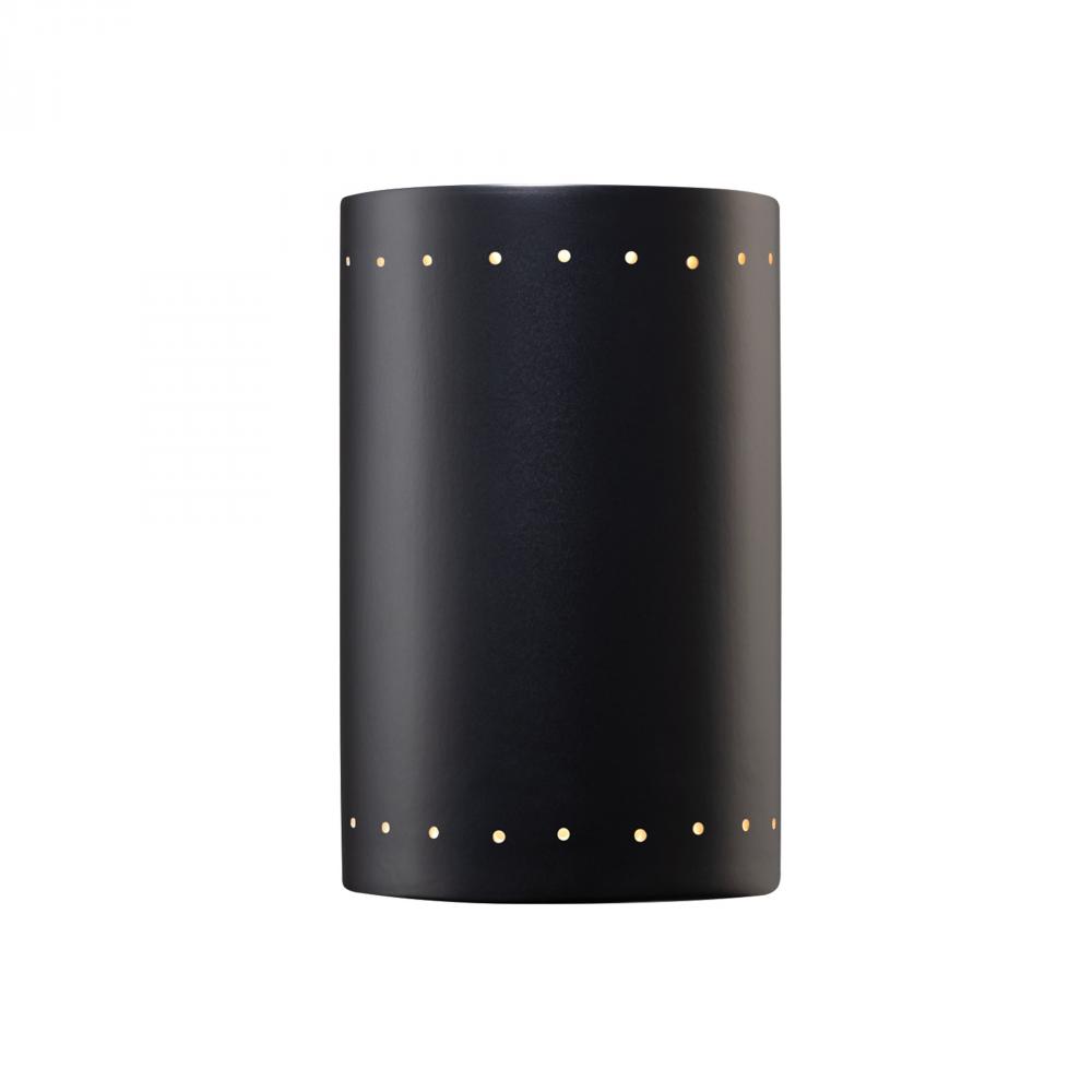 Large Cylinder w/ Perfs - Closed Top - LED
