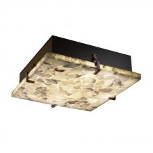 Justice Design Group ALR-5557-CROM - Clips 16&#34; Square Flush-Mount