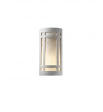 Justice Design Group CER-7497W-BIS-LED2-2000 - Really Big Craftsman Window - Open Top & Bottom (Outdoor) - LED