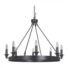Mariana 450873 - Camden Round Chandelier - Urban Bronze