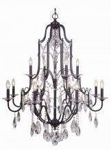 Mariana 980084 - Adorned 12 LT Chandelier - Aged Venezia