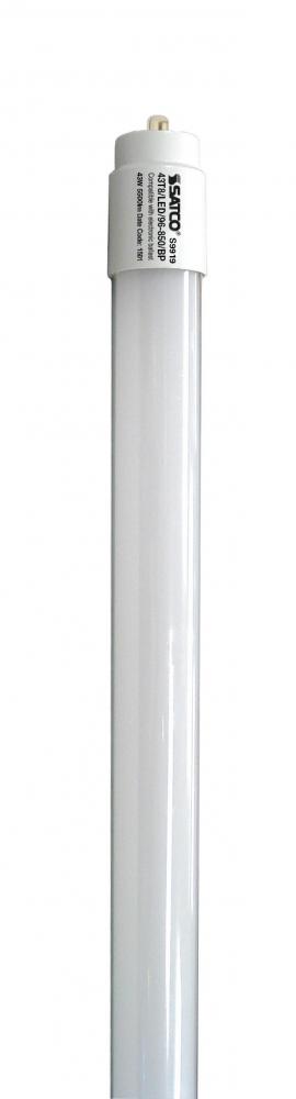 43 Watt T8 LED; Single pin base; 5000K; 50000 Average rated hours; 5500 Lumens; Type B; Ballast