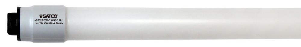43 Watt T8 LED; 5000K; Recessed Double Contact base; 50000 Average rated hours; 5500 Lumens; Type B;