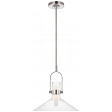 Visual Comfort & Co. Signature Collection IKF 5450PN-CG - Larkin 14&#34; Empire Pendant
