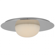 Visual Comfort & Co. Signature Collection KW 4007PN-ALB - Fosse 15&#34; Flush Mount