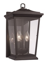 Trans Globe 50771 BK - Turlock 17&#34; Wall Lantern