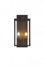 Bethel International KC02W21BLK - Bronzed Black Outdoor Wall Sconce