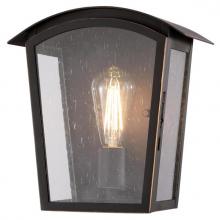 Westinghouse 6580200 - Wall Fixture Oil Rubbed Bronze Finish with Highlights Clear Raindrop Glass