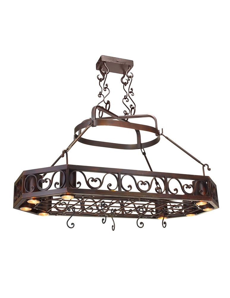 Spanish Oaks Pot Rack