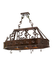 Santangelo Lighting & Design CH-FRNTRPTRCK - Frontera Pot Rack