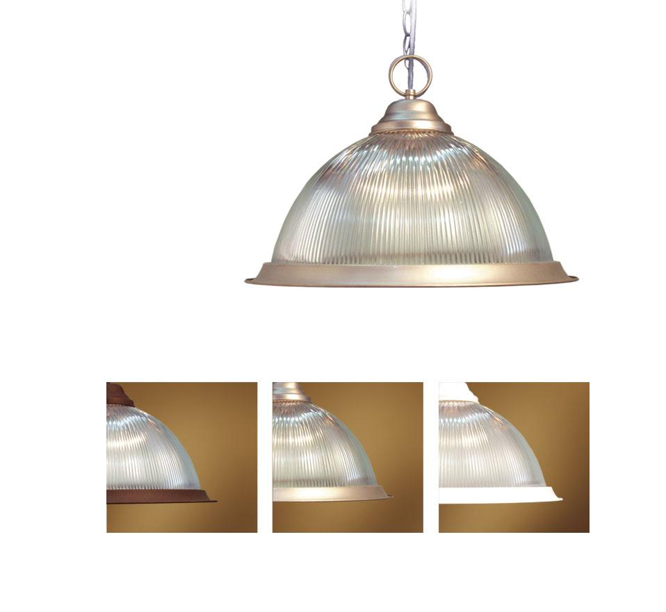 Chrome Down Pendant