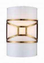 Woodbridge 17141CBR - Woodbridge Lighting 17141CBR Regan Wall Mount