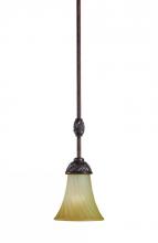 Woodbridge 28046-BRK - Bronze Down Mini Pendant