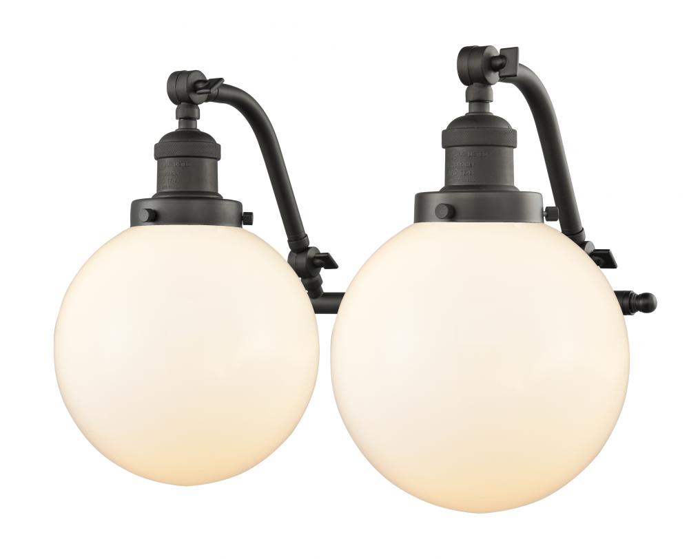 Beacon - 2 Light - 18 inch - Oil Rubbed Bronze - Adjustable Bath Vanity Light