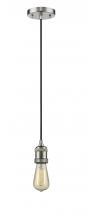 Innovations Lighting 200C-SN-LED - Bare Bulb 1 Light Mini Pendant