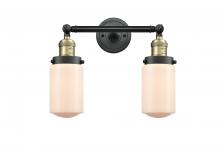 Innovations Lighting 208-BAB-G311 - Dover - 2 Light - 14 inch - Black Antique Brass - Bath Vanity Light