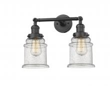 Innovations Lighting 208-OB-G184 - Canton - 2 Light - 17 inch - Oil Rubbed Bronze - Bath Vanity Light