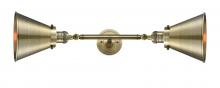 Innovations Lighting 208L-AB-M13-AB-LED - Appalachian - 2 Light - 8 inch - Antique Brass - Adjustable Bath Vanity Light