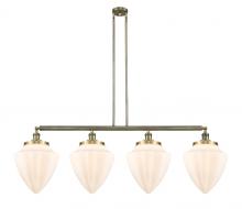 Innovations Lighting 214-AB-G661-12-LED - Bullet - 4 Light - 50 inch - Antique Brass - Stem Hung - Adjustable Island Light