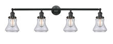 Innovations Lighting 215-BK-G192 - Bellmont - 4 Light - 42 inch - Matte Black - Bath Vanity Light