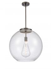 Innovations Lighting 221-1S-OB-G124-18 - Athens - 1 Light - 18 inch - Oil Rubbed Bronze - Cord hung - Pendant