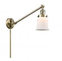 Innovations Lighting 237-AB-G181S-LED - Canton - 1 Light - 8 inch - Antique Brass -Adjustable Swing Arm