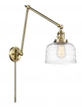 Innovations Lighting 238-AB-G713-LED - Bell - 1 Light - 8 inch - Antique Brass -Adjustable Swing Arm