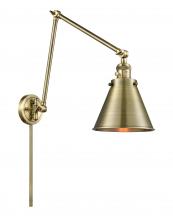 Innovations Lighting 238-AB-M13-AB-LED - Appalachian - 1 Light - 8 inch - Antique Brass -Adjustable Swing Arm