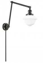Innovations Lighting 238-OB-G531-LED - Oxford - 1 Light - 8 inch - Oil Rubbed Bronze -Adjustable Swing Arm