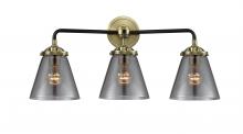 Innovations Lighting 284-3W-BAB-G63 - Cone - 3 Light - 24 inch - Black Antique Brass - Bath Vanity Light