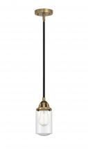 Innovations Lighting 288-1S-BAB-G314 - Dover - 1 Light - 5 inch - Black Antique Brass - Cord hung - Mini Pendant