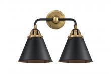 Innovations Lighting 288-2W-BAB-M13-BK - Appalachian - 2 Light - 16 inch - Black Antique Brass - Bath Vanity Light