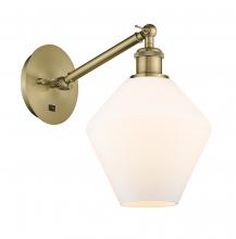 Innovations Lighting 317-1W-AB-G651-8-LED - Cindyrella - 1 Light - 8 inch - Antique Brass - Adjustable Sconce