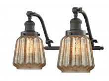 Innovations Lighting 515-2W-OB-G146-LED - Chatham - 2 Light - 18 inch - Oil Rubbed Bronze - Adjustable Bath Vanity Light