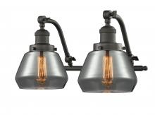 Innovations Lighting 515-2W-OB-G173-LED - Fulton - 2 Light - 18 inch - Oil Rubbed Bronze - Adjustable Bath Vanity Light