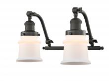 Innovations Lighting 515-2W-OB-G181S-LED - Canton - 2 Light - 18 inch - Oil Rubbed Bronze - Adjustable Bath Vanity Light