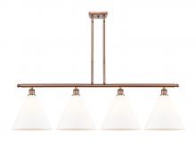 Innovations Lighting 516-4I-AC-GBC-121-LED - Berkshire - 4 Light - 50 inch - Antique Copper - Cord hung - Island Light