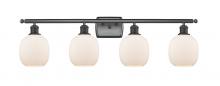 Innovations Lighting 516-4W-BK-G101-LED - Belfast - 4 Light - 36 inch - Matte Black - Bath Vanity Light