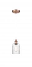 Innovations Lighting 616-1P-AC-G342 - Hadley - 1 Light - 5 inch - Antique Copper - Cord hung - Mini Pendant