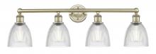 Innovations Lighting 616-4W-AB-G382 - Castile - 4 Light - 33 inch - Antique Brass - Bath Vanity Light