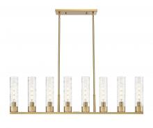 Innovations Lighting 617-8I-BB-G617-11DE - Boreas - 6 Light - 48 inch - Brushed Brass - Linear Pendant