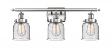 Innovations Lighting 916-3W-SN-G54 - Bell - 3 Light - 26 inch - Brushed Satin Nickel - Bath Vanity Light