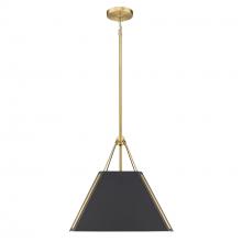 Golden 3879-M BCB-NB - 1 Light Pendant