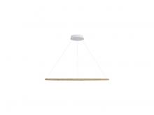 Golden 5460-35 DW - Veritas 35&#34; LED Ring Chandelier in Driftwood