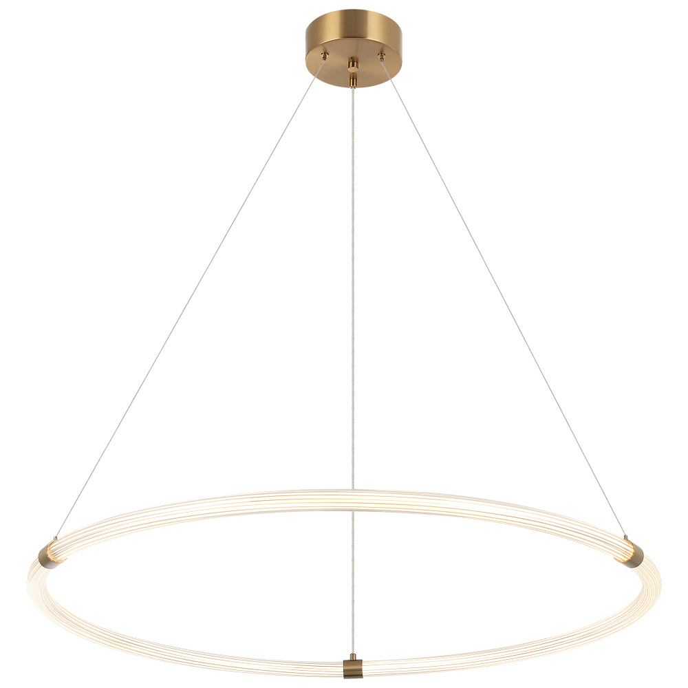 Inkara Aged Gold Brass Pendant