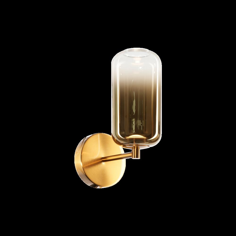 Refrax Aged Gold Brass Wall Sconce