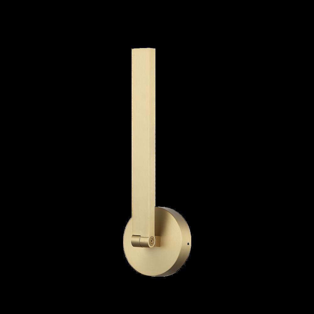 Archie Brushed Gold Wall Sconce