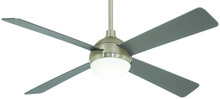 Minka-Aire F623L-BS/BN - 54&#34; CEILING FAN W/LED LIGHT