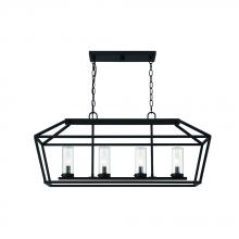 Eurofase 42740-018 - 4LT 34&#34; Outdoor Rectangular Chandelier